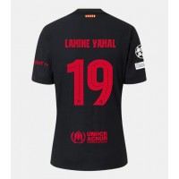 Fotbalové Dres Barcelona Lamine Yamal #19 Venkovní 2024-25 Krátký Rukáv